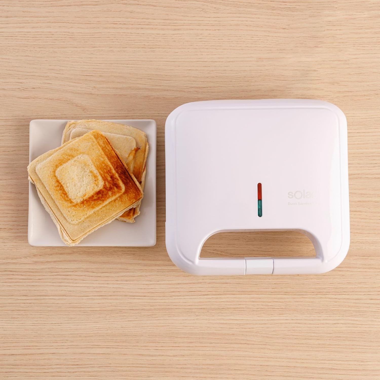 Solac - Buon Sandwich II - 2 sandwiches - 750W, plaques antiadhésives, compact