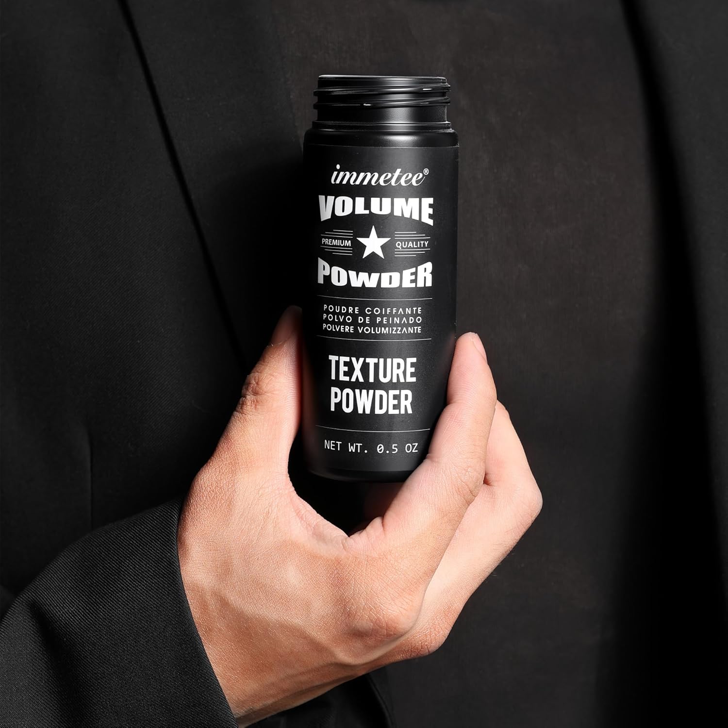 immetee - Hair Volume Powder - 10g - poudre volumisante, cheveux doux, effet racines