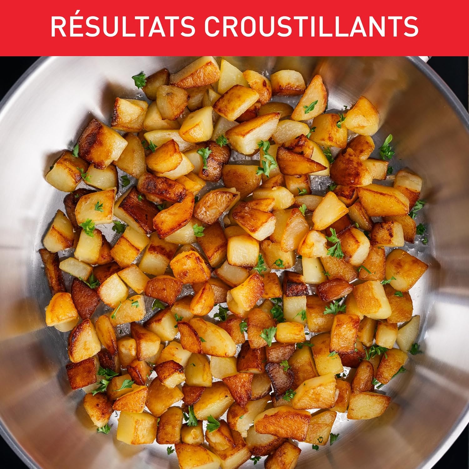 Tefal - Primary - poêle 20cm inox induction sans revêtement - E3080204