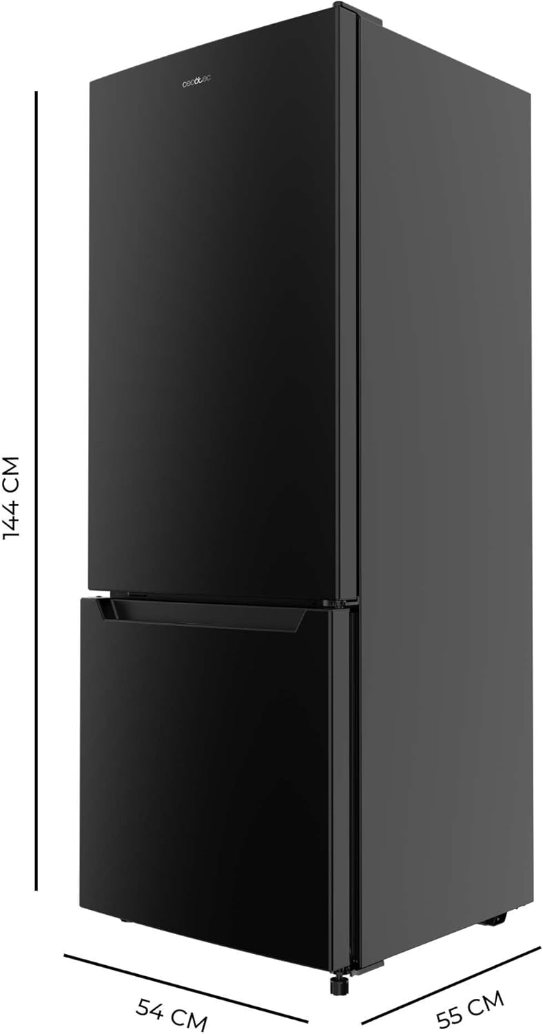 Cecotec - Bolero CoolMarket Combi 205 - 169x54cm, 117L, Fast Cooling, Classe E, DF