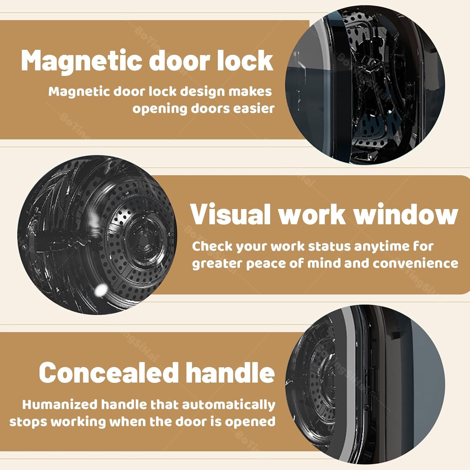 Mini sèche-linge portable - capacité compacte - cuve inox - installation comptoir/murale