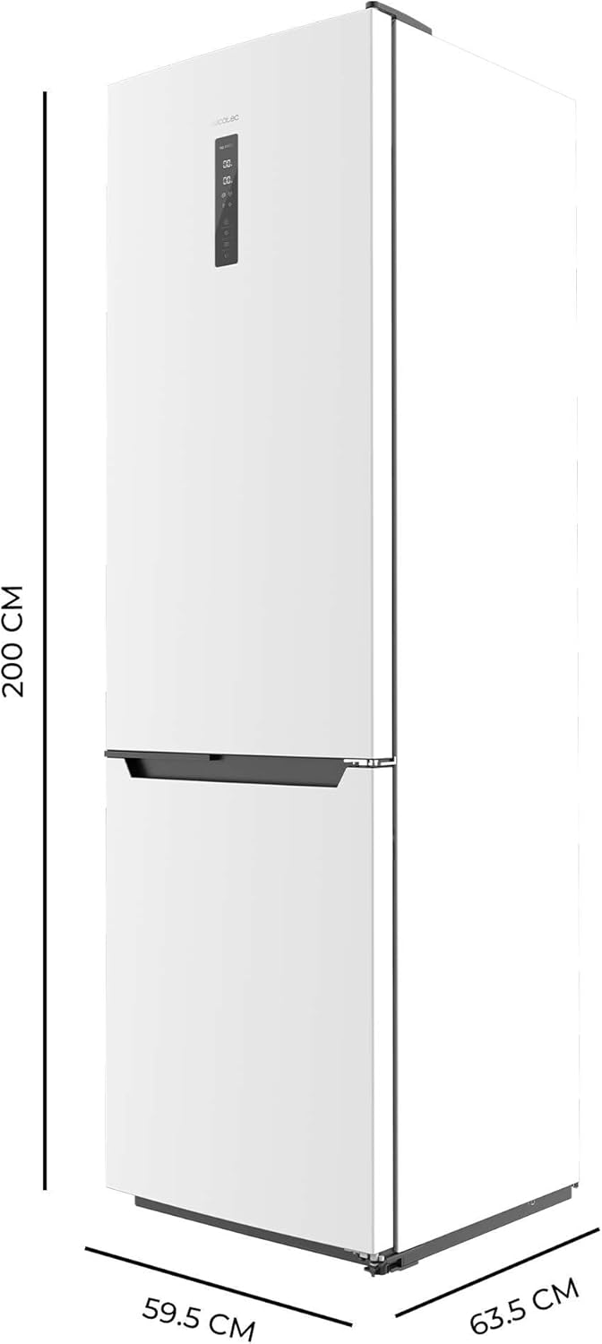 Cecotec - Bolero CoolMarket Combi - 356L - No-Frost, Multi Airflow, classe E