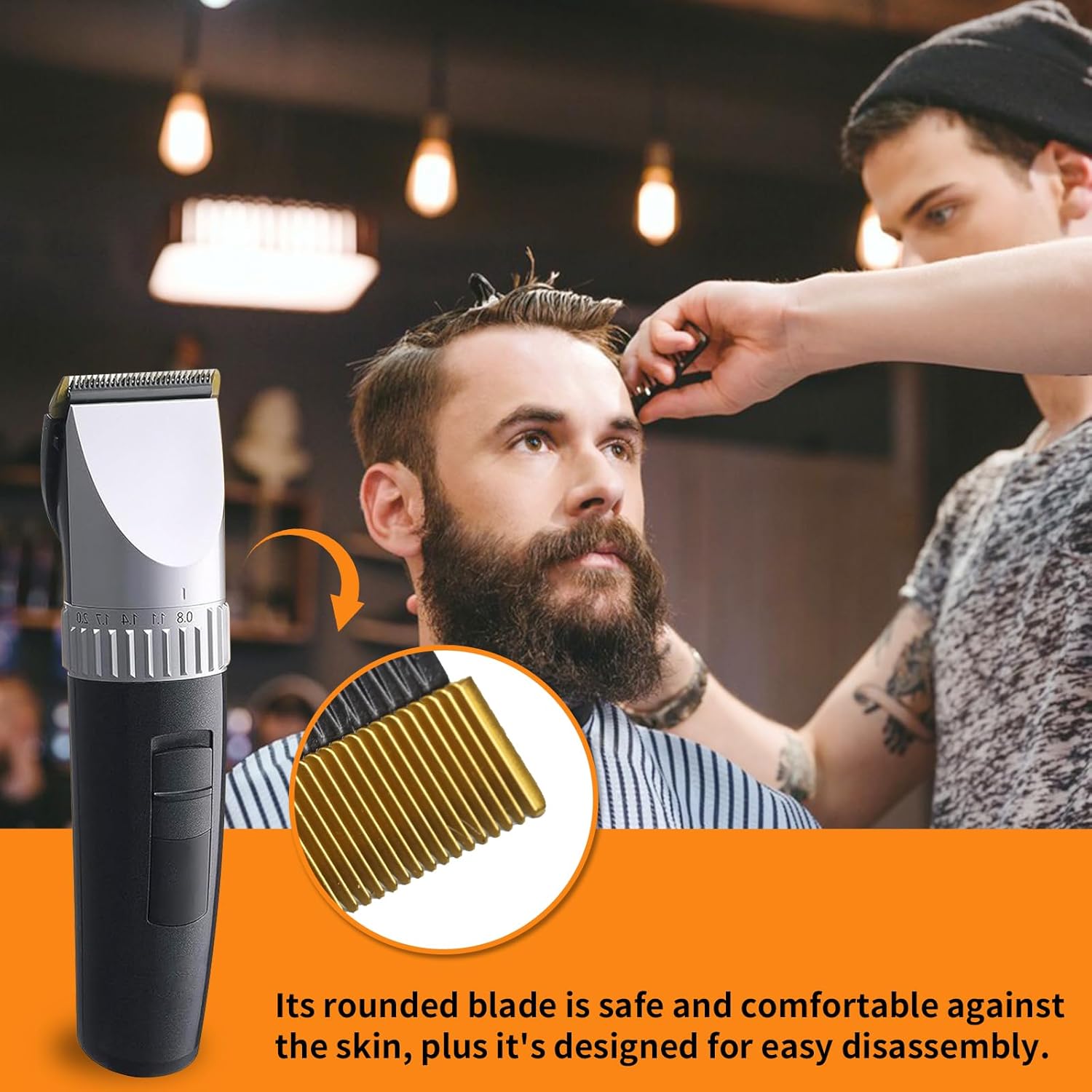 Couteau de Remplacement tondeuse cheveux – lot de 3 – largeur standard – compatible Panasonic, coupe précise, WER9902