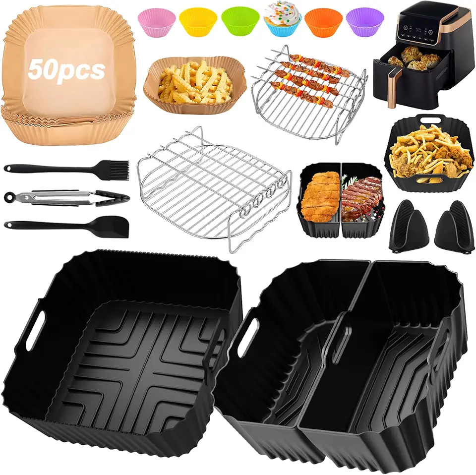 Accessoire Air Fryer - silicone, 20pcs, accessoires, compatibilité, AF180EU AF140EU