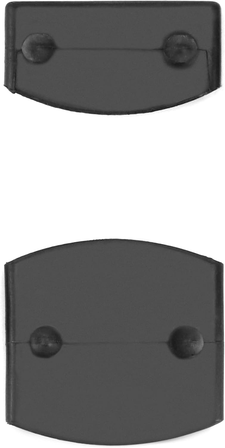 QWORK - Capuchons et supports pour lattes 5,5x9mm - lot de 36 pièces - remplacement plastique