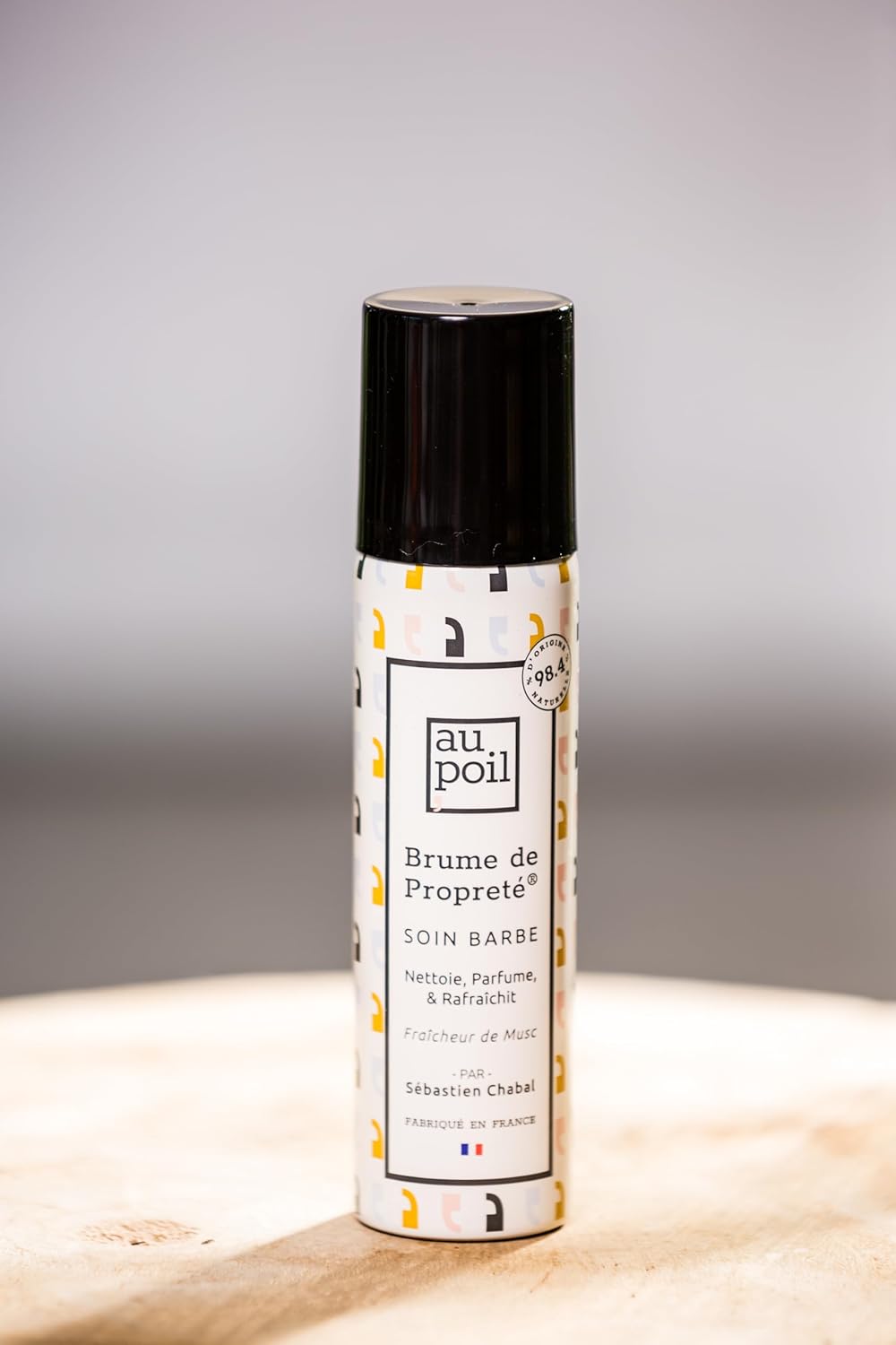 AU POIL - Brume Propreté Fraîcheur Musc - barbe/cheveux - lot 2