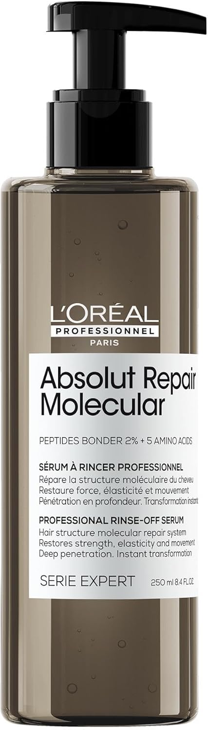 L'Oréal Professionnel - Absolut Repair Molecular - 250ml - Sérum réparateur cheveux abîmés, traitement moléculaire, form