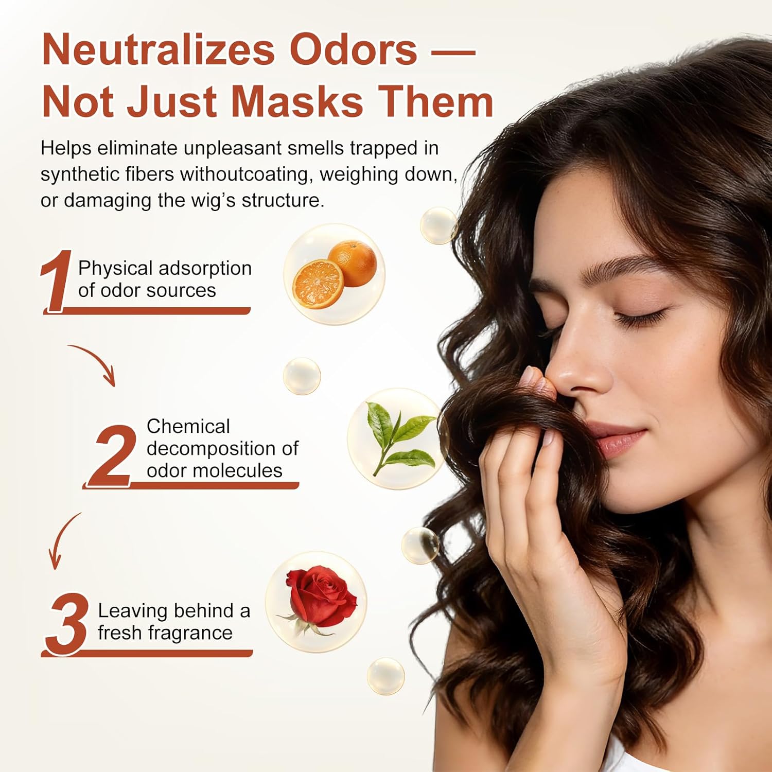 Vaporisateur de parfum - 50ml - neutralise odeurs, longue tenue, léger