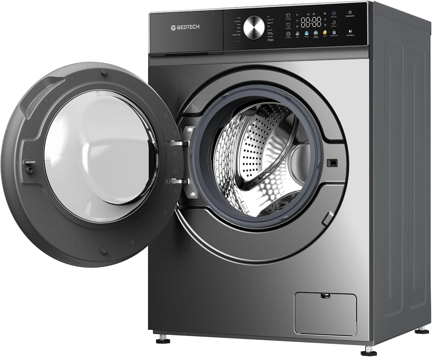 GEDTECH - lave-linge frontal 9kg 1400tr LED 16 programmes GLLPS91400DG