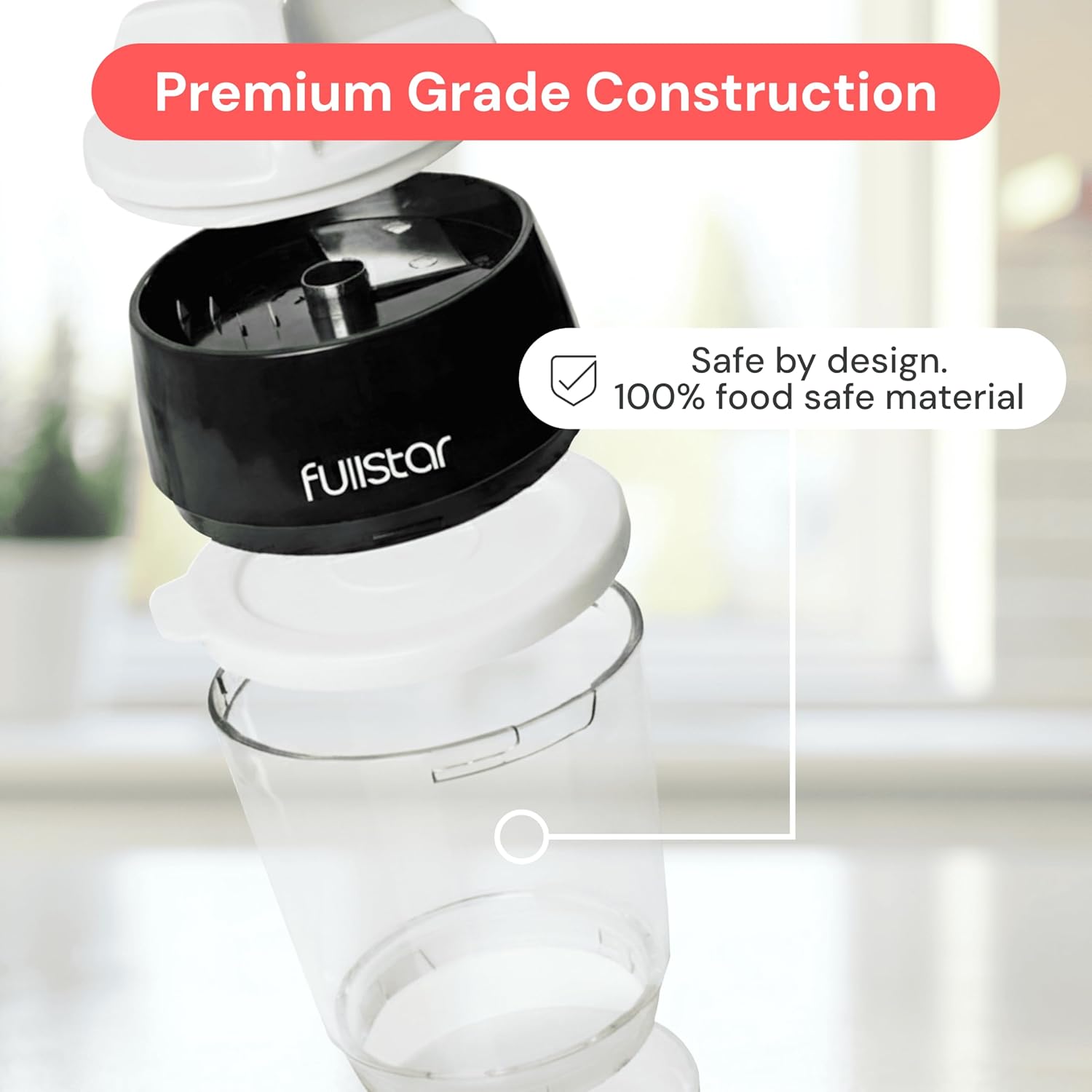 Spiraliseur de légumes 4-en-1 manuel, multifonction, coupe spirale