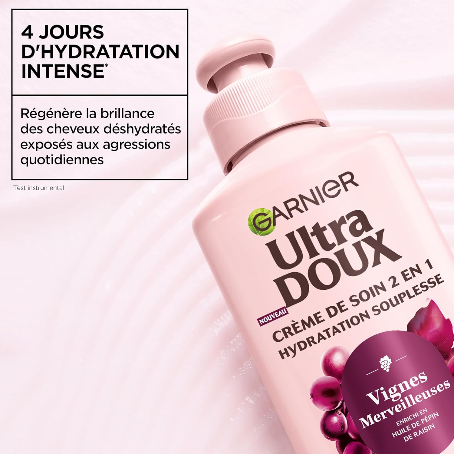 Garnier - Ultra Doux Vignes Merveilleuses - 200 ml - crème hydratante cheveux déshydratés