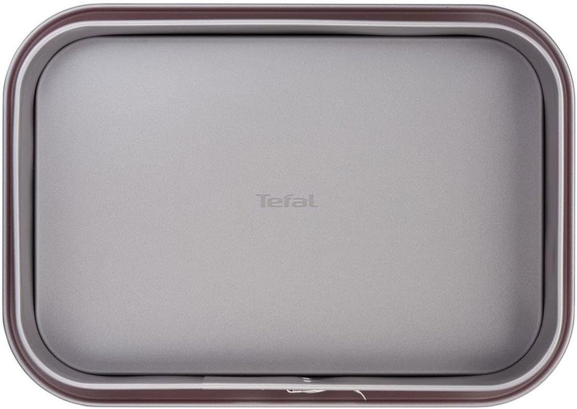 Tefal - DeliBake - plat à four 36x24 cm acier rouge, charnière - J1640514