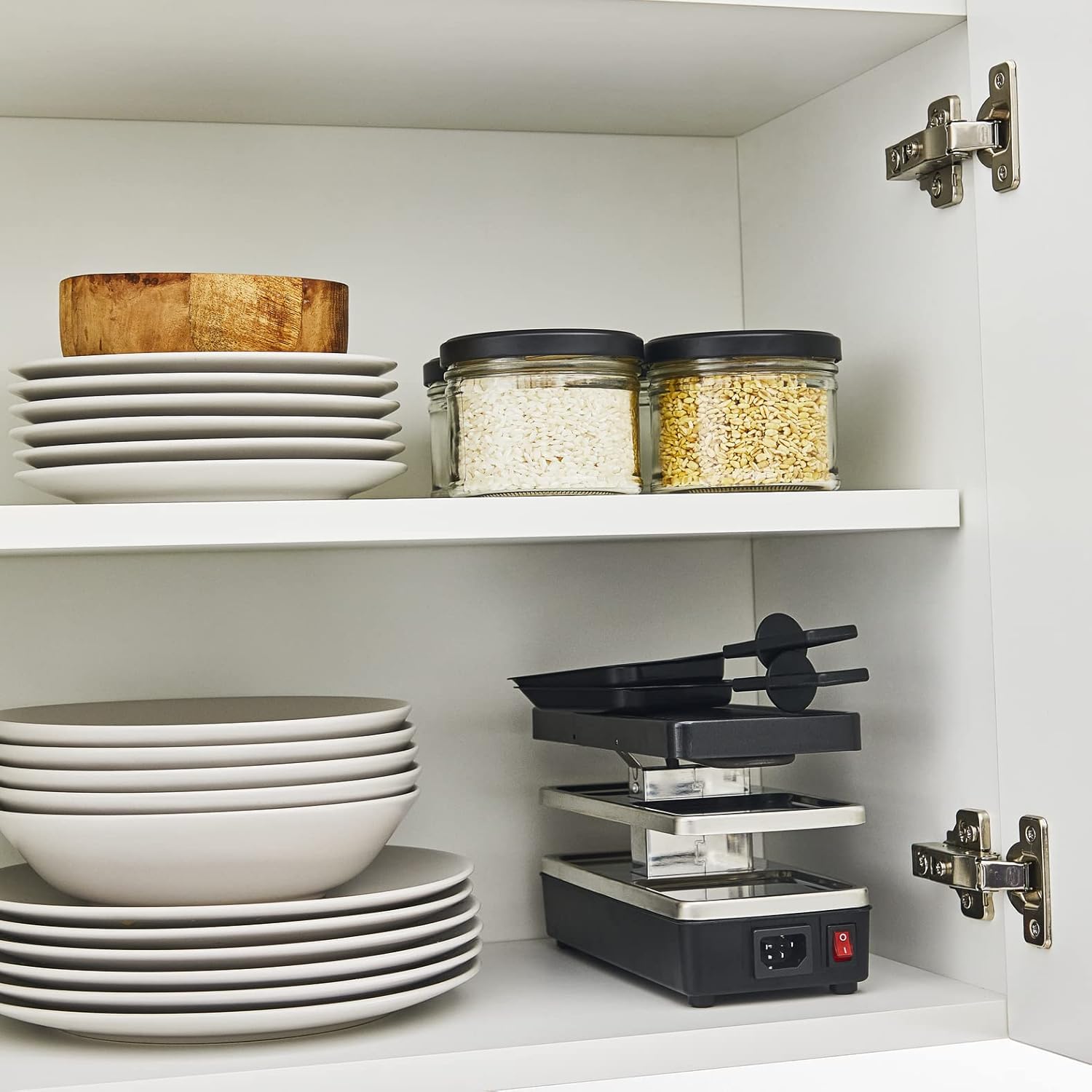 Tefal - raclette Plug & Share, 2 pers, compact, prise intégrée YY5249FB