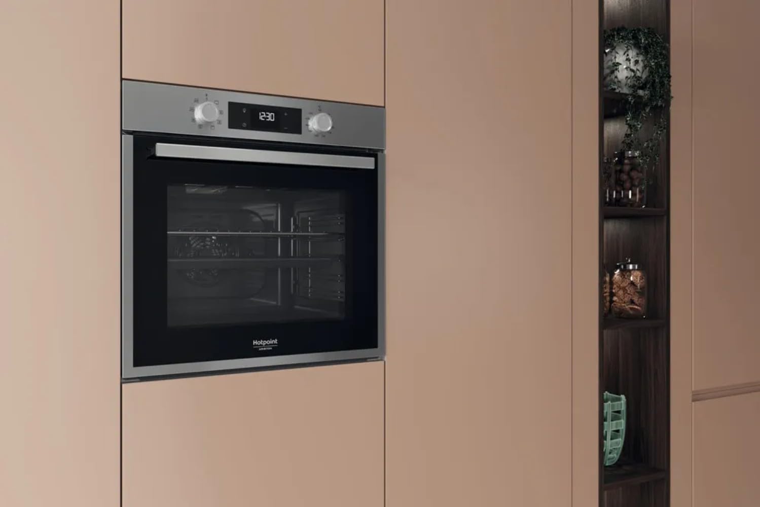 Hotpoint - Four encastrable série HAO - 71L, catalyse, multifonction, inox - HAO455CX