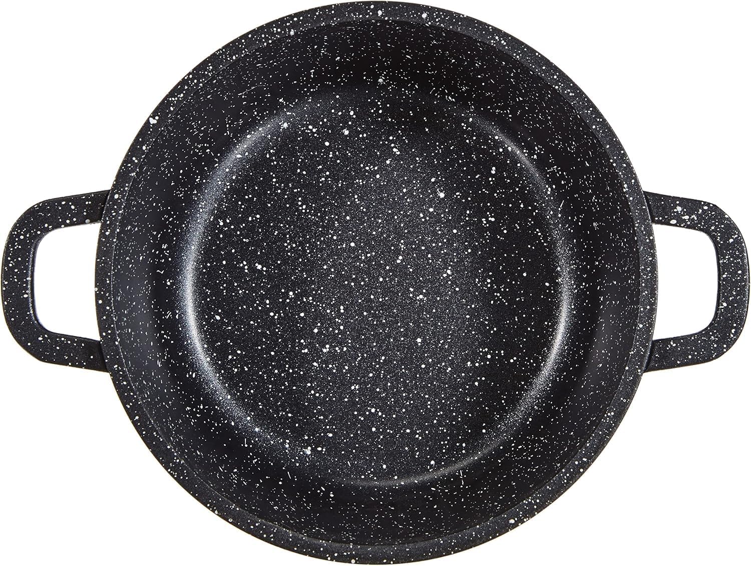 Kamberg - faitout série fonte aluminium 28 cm - revêtement pierre, induction, couvercle verre, sans PFOA - 0008033