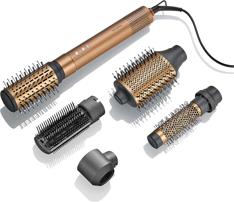 Severin - Multi-Style Pro - 1300-1500W - ionique, cuivre, 6 embouts, moteur BLDC