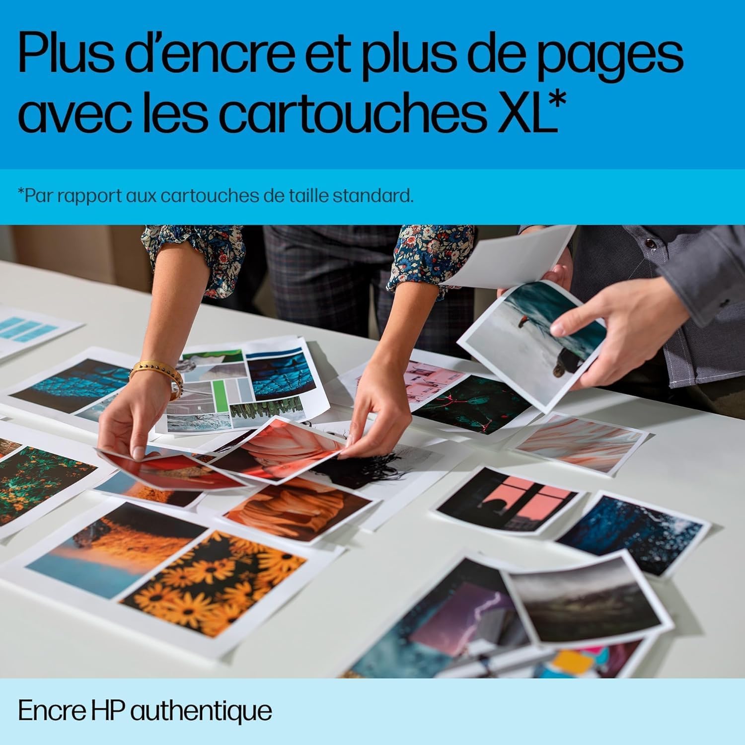 HP - Cartouches d’encre 924 - Pack de 4 couleurs - Compatibles imprimantes jet d'encre - 3YM23AE
