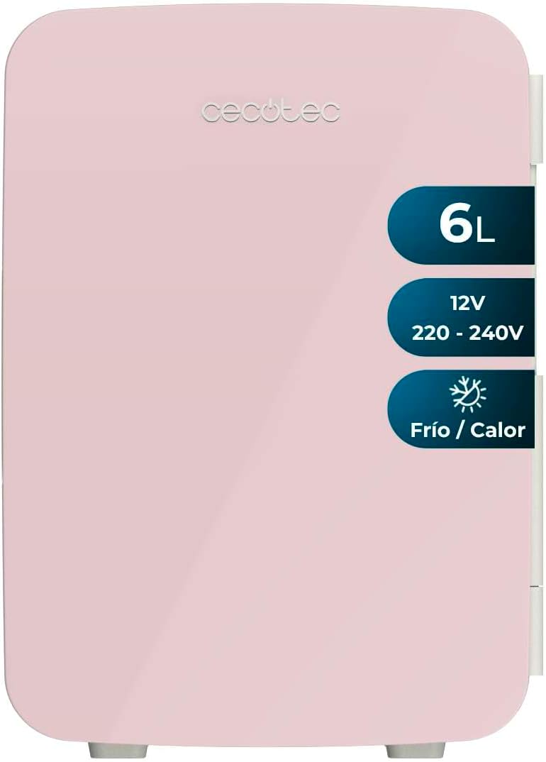 Cecotec - Bolero MiniColing 6L - 6L compact - chaud/froid, 12-220V, Bahamas Pink