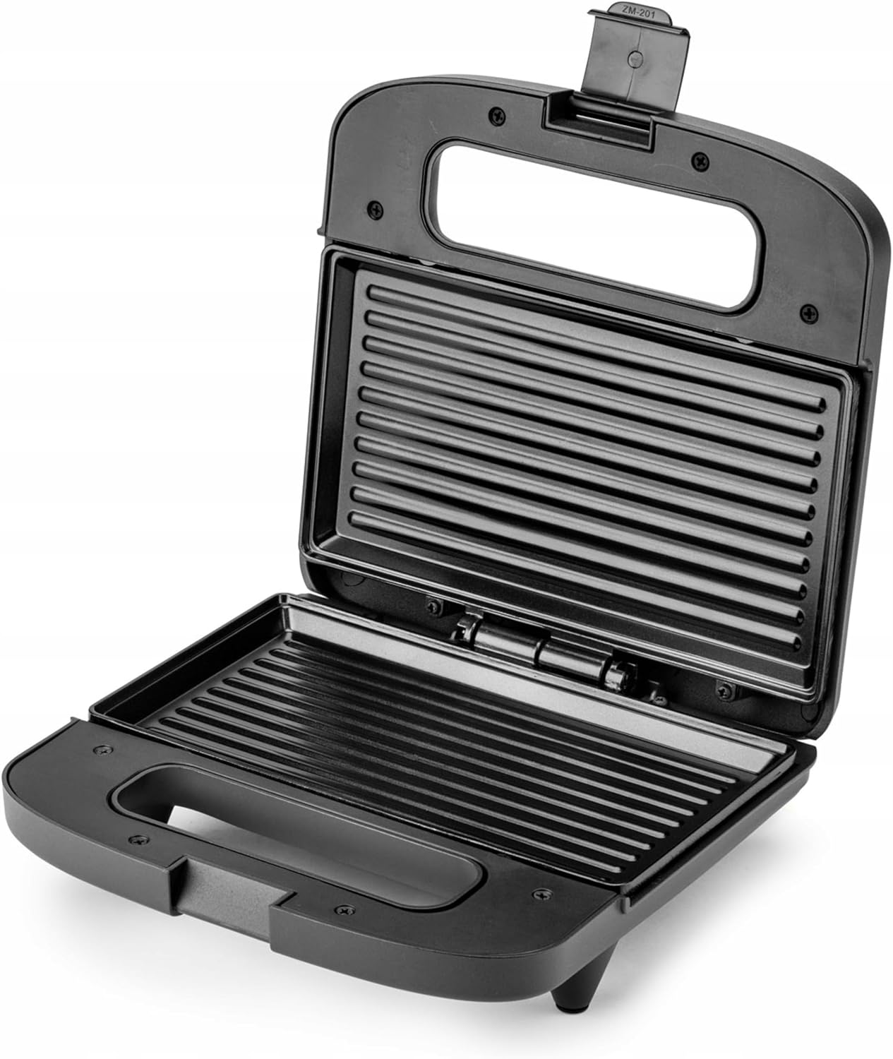 Sandwich maker - antiadhésif, 750W, panini, compact, noir