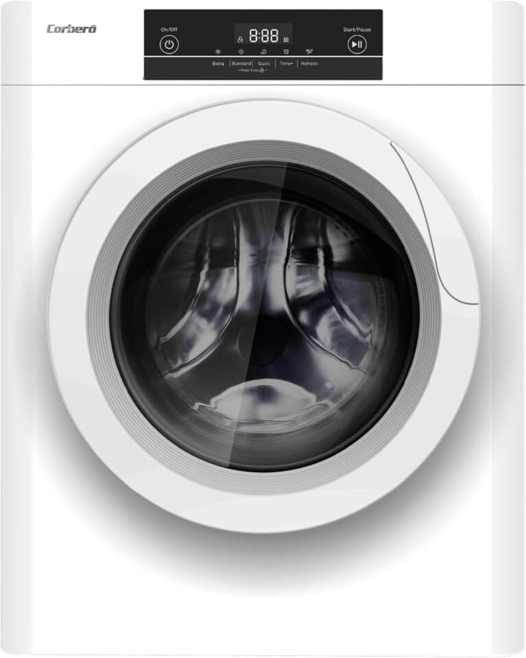Corberó - sèche-linge frontal 3kg, LED, 5 programmes, blanc, CSM320W