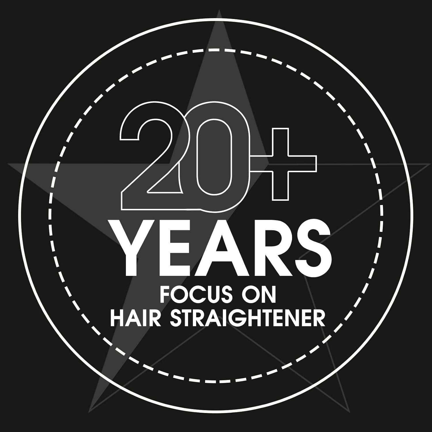 K&K - Mini Lisseur Cheveux Court - 2 en 1, titane, 50-230°C, arrêt auto