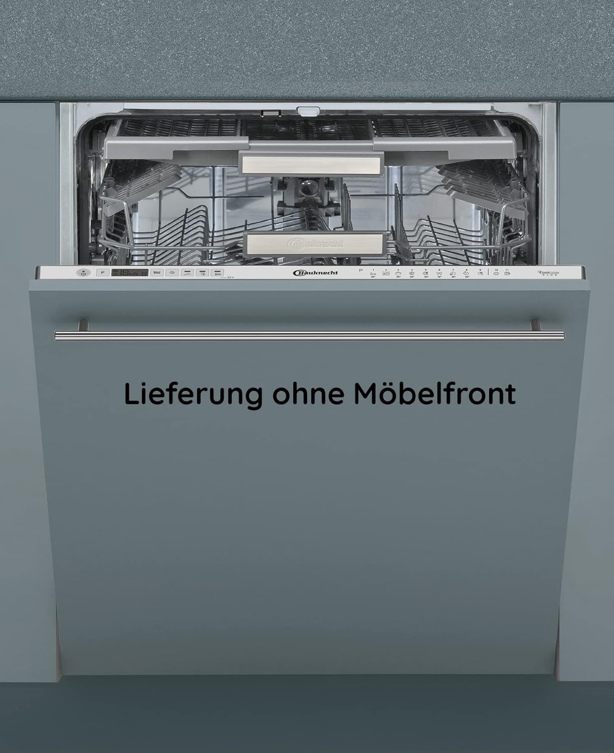 Bauknecht - lave-vaisselle intégrable 60cm, 14 couverts, PowerClean, ActiveDry, BCIO 3T341 PLET