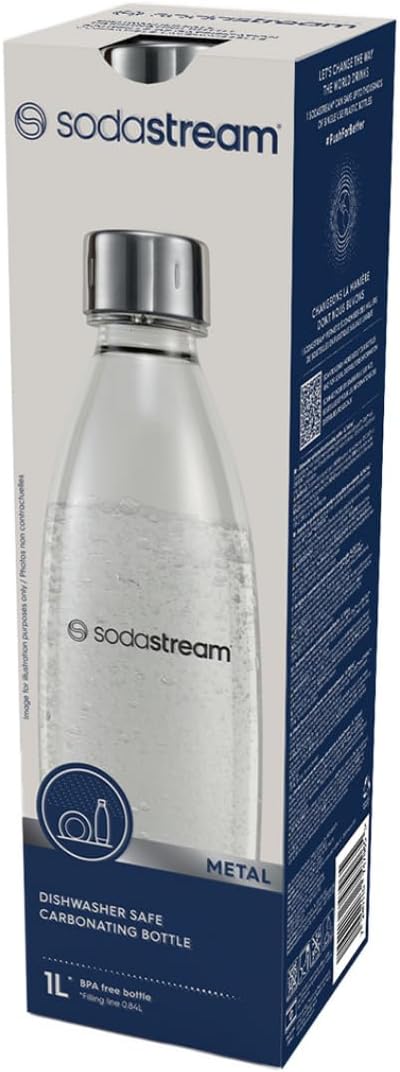 Sodastream - Fuse - 1L - bouteille réutilisable, sans BPA, lavable
