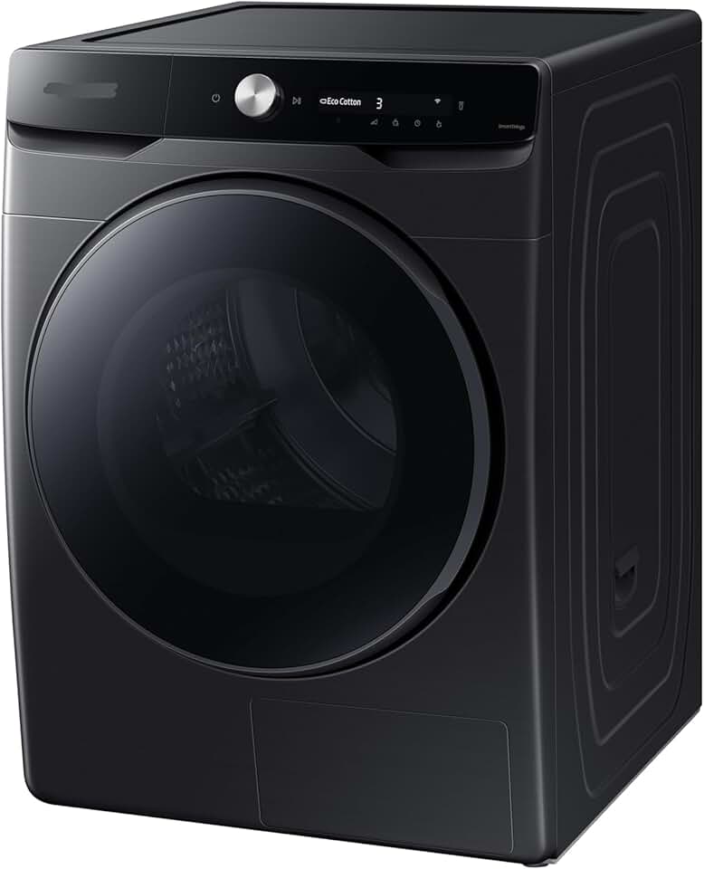 Samsung - Sèche-linge série AI Dry - 68,6x98,4x84,4 cm - Pompe à chaleur, Wifi, hygiène, 16 kg - DV16DG8600BVU3
