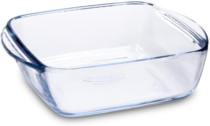 Pyrex - Airfryer carré - 20x17 cm - verre transparent 1L
