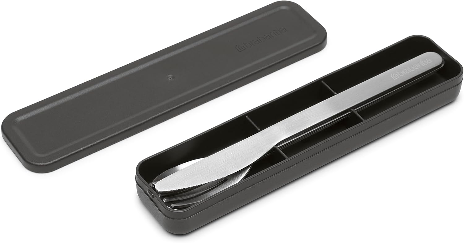 Brabantia - Make & Take - set 3 pcs compact inox, lavable, étui