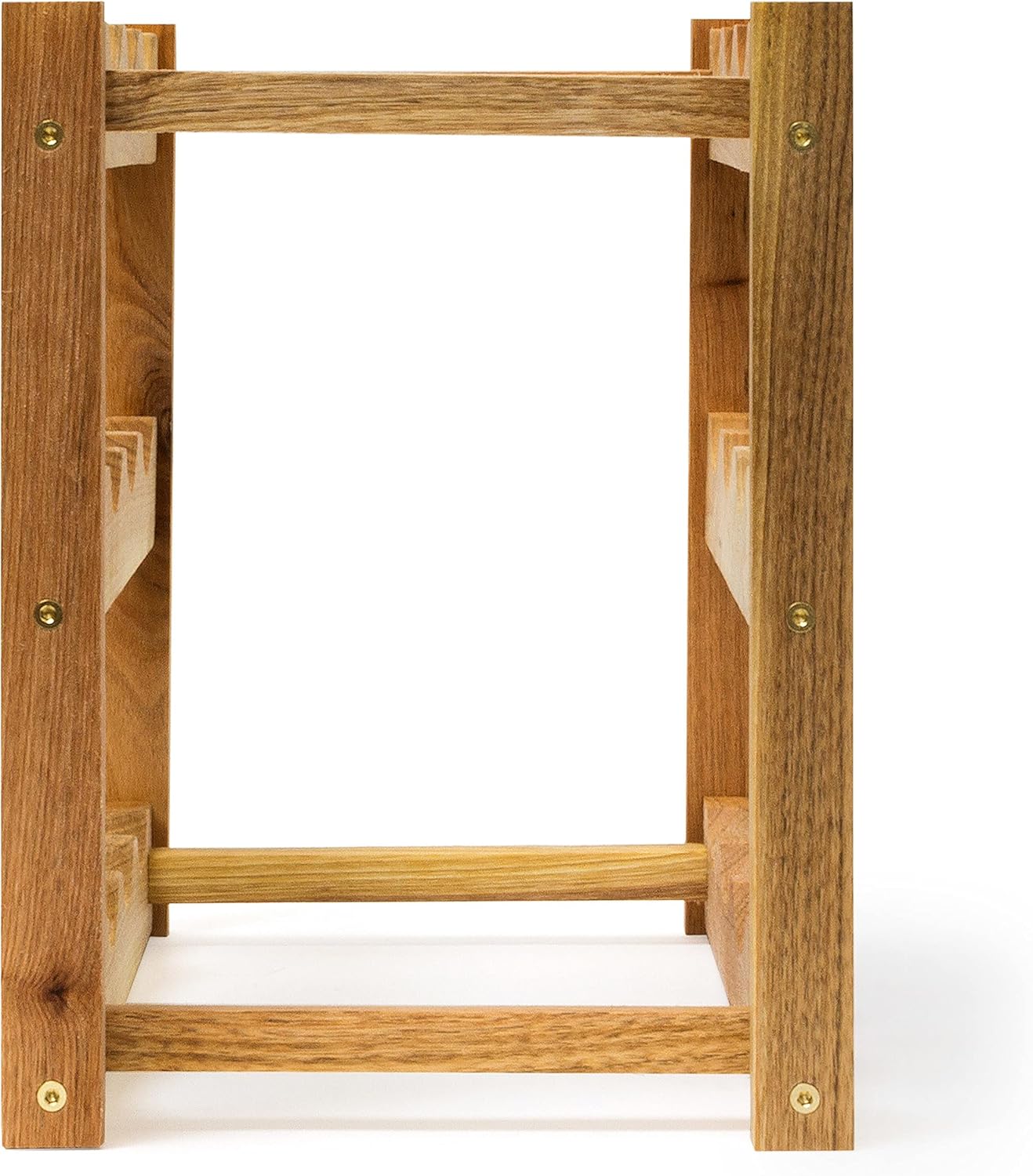 Relaxdays – Casier à vin 42x21x28cm – 12 bouteilles bois de noyer