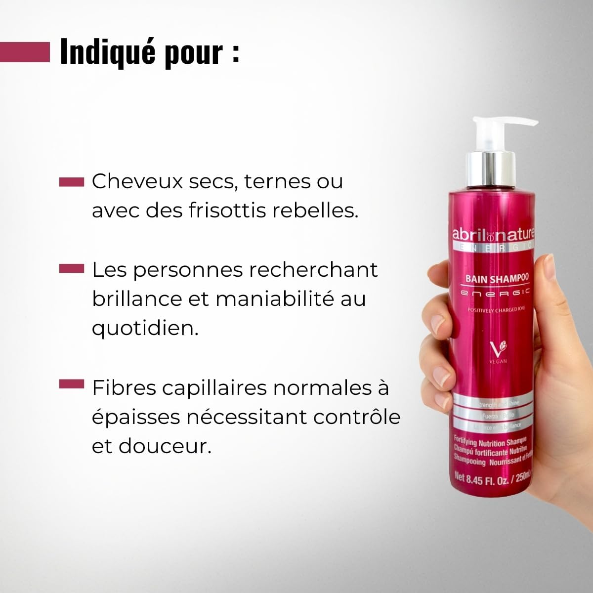 abril et nature - Energic - 550 ml - anti-frisottis, hydrate, répare