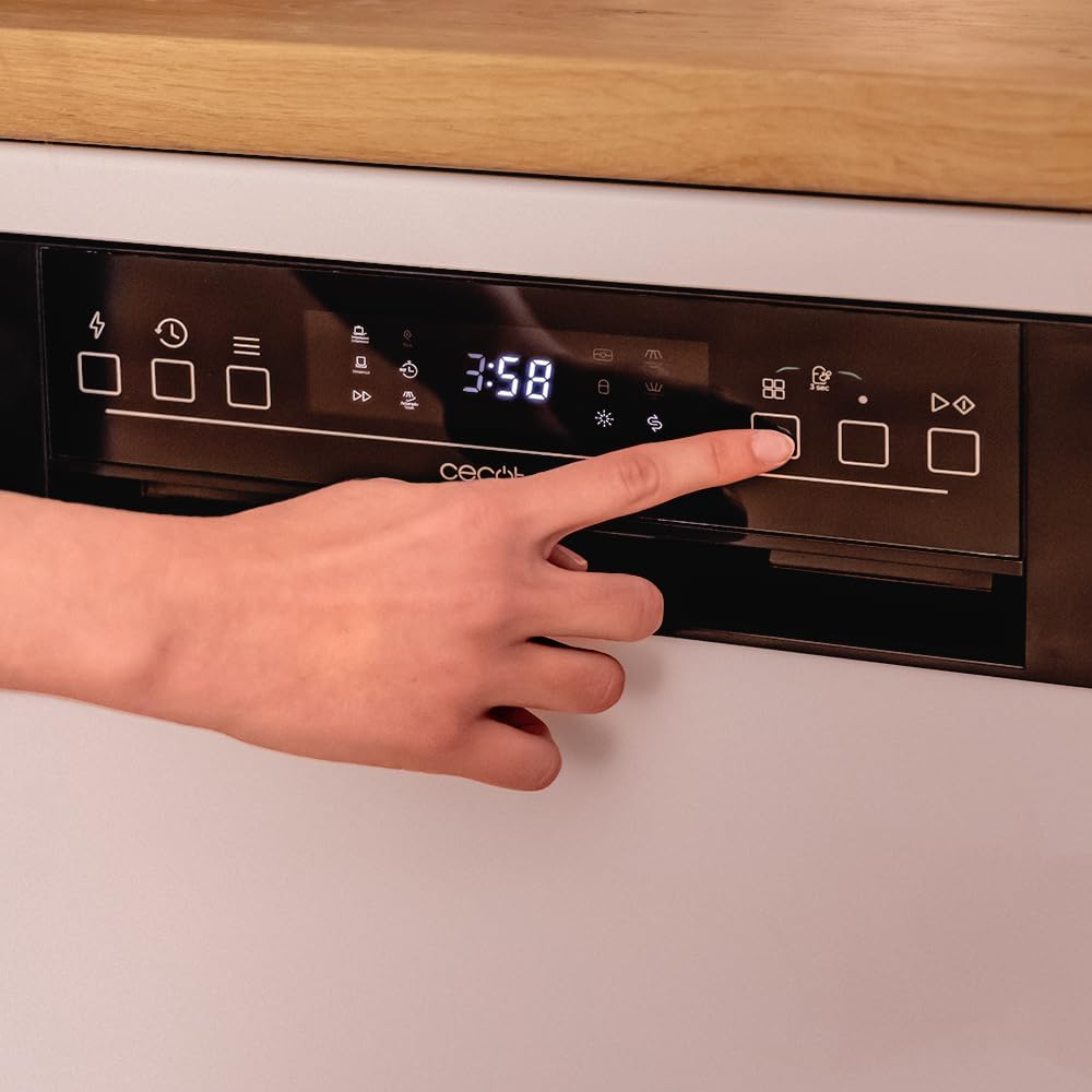 Cecotec - Bolero Aguazero 4201 - 45 cm - 11 couverts, 6 programmes, départ différé, AquaStop