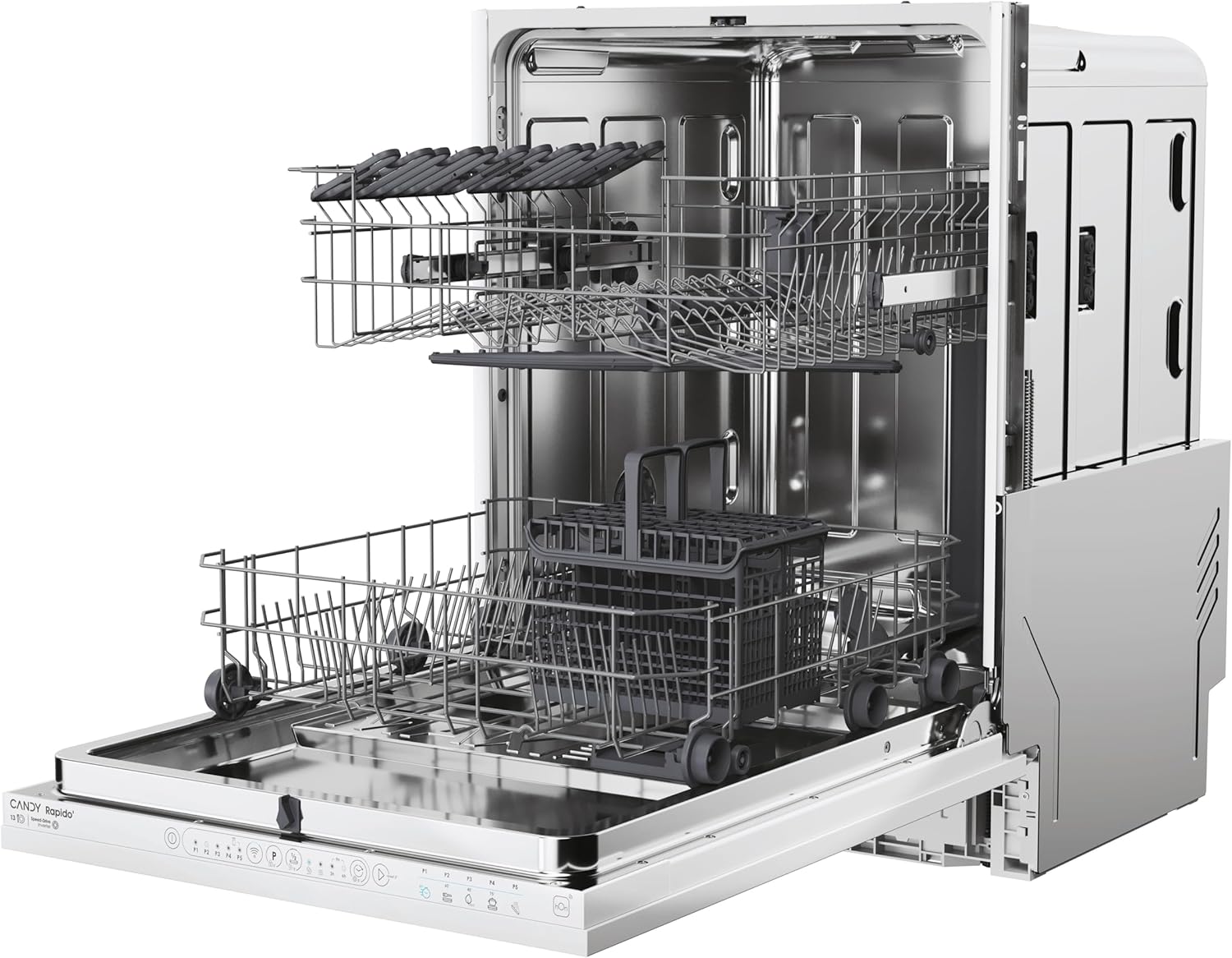 Candy - lave-vaisselle série CI3E7L0W2 - 60 cm - éco, silencieux, CI3E7L0W2