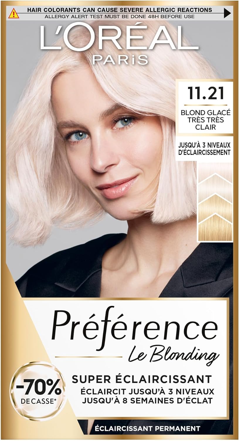 L'Oréal Paris - Préférence Moscou - Blond très clair - Couverture cheveux blancs