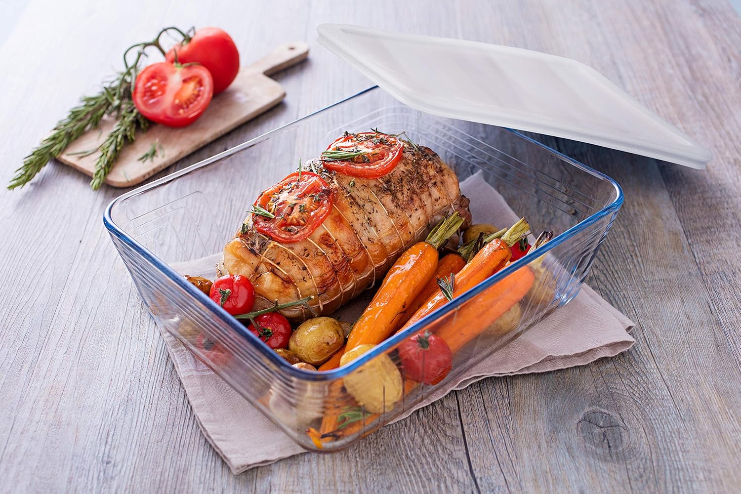 Pyrex - Cook & Freeze plat rectangulaire 22x17 cm avec couvercle