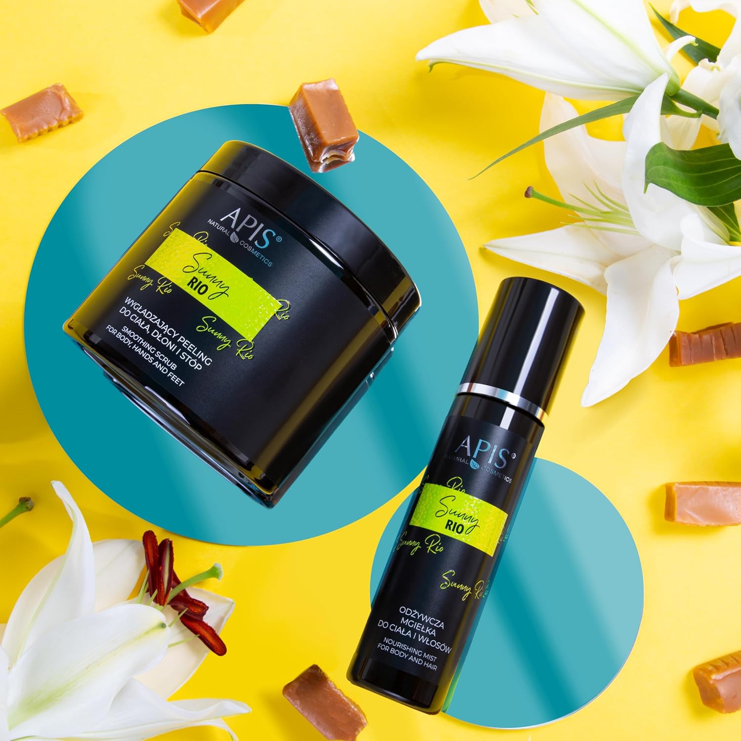 Apis - Sunny Rio Spray corps/cheveux 150ml - jasmin, noix de coco, hydratant