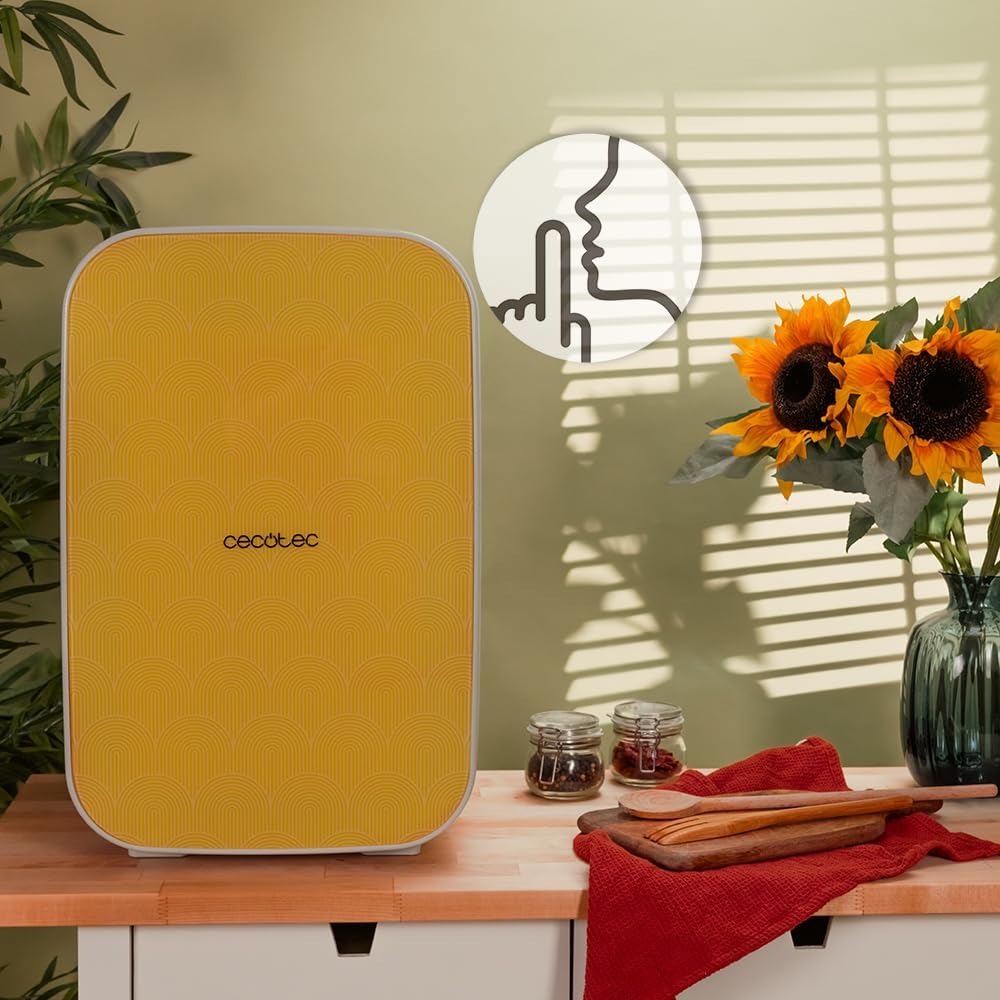Cecotec - Bolero MiniCooling 25L - 41x40x34 cm - Frigo portable, 7-65°C, chauffage/refroidissement, 12V-220V, transport 