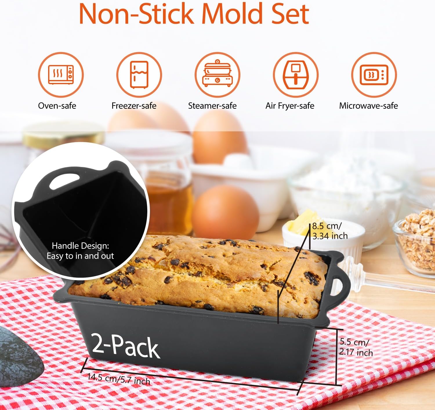 Accessoires Air Fryer - silicone pour Ninja 10.4L, 22 pièces, AF500EU