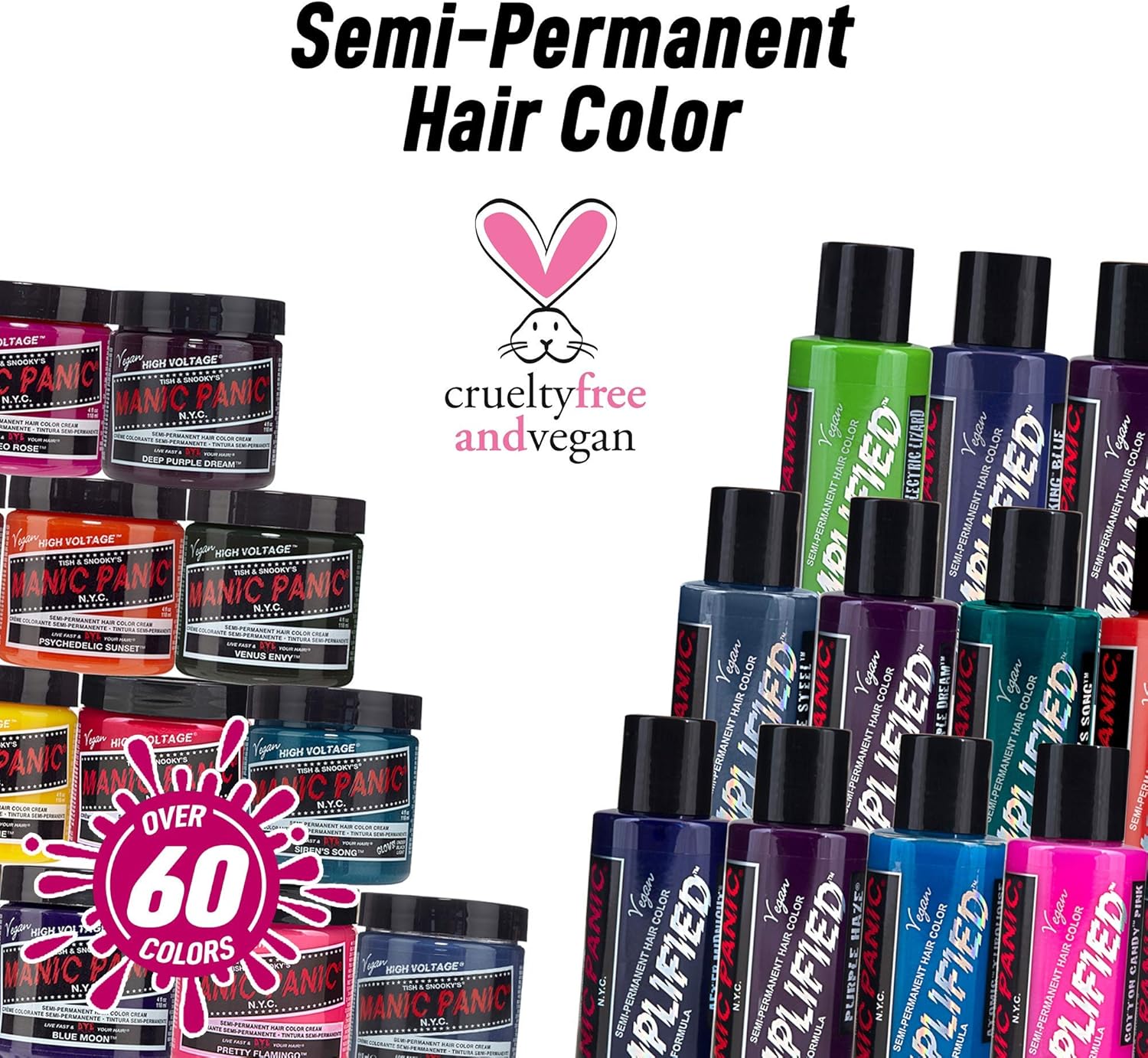 Manic Panic - Classic Semi-Permanent 118ml - Couleur Mermaid, tenue longue