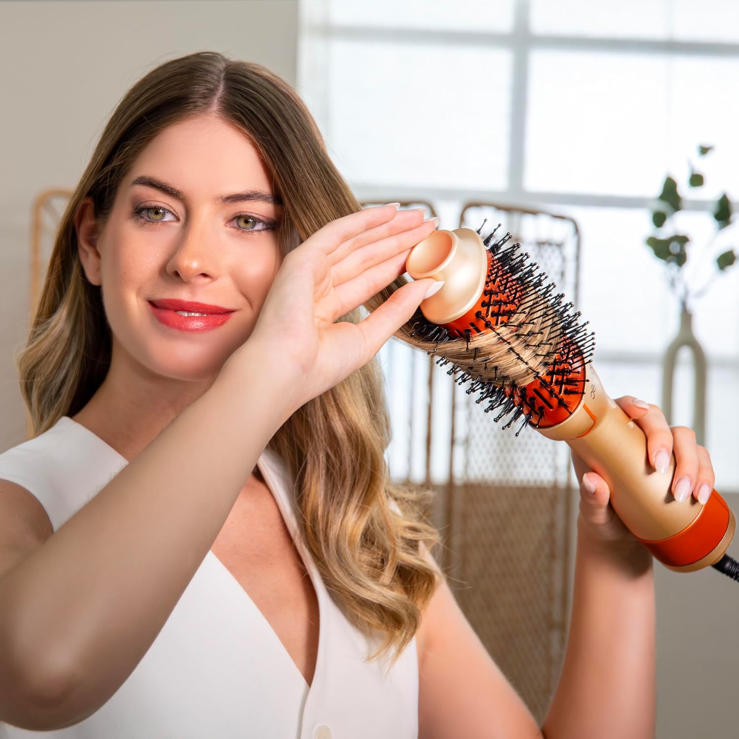 Cecotec - Brosse à Air CeramicCare - 1200W - sèche, lisse, volume, kératine