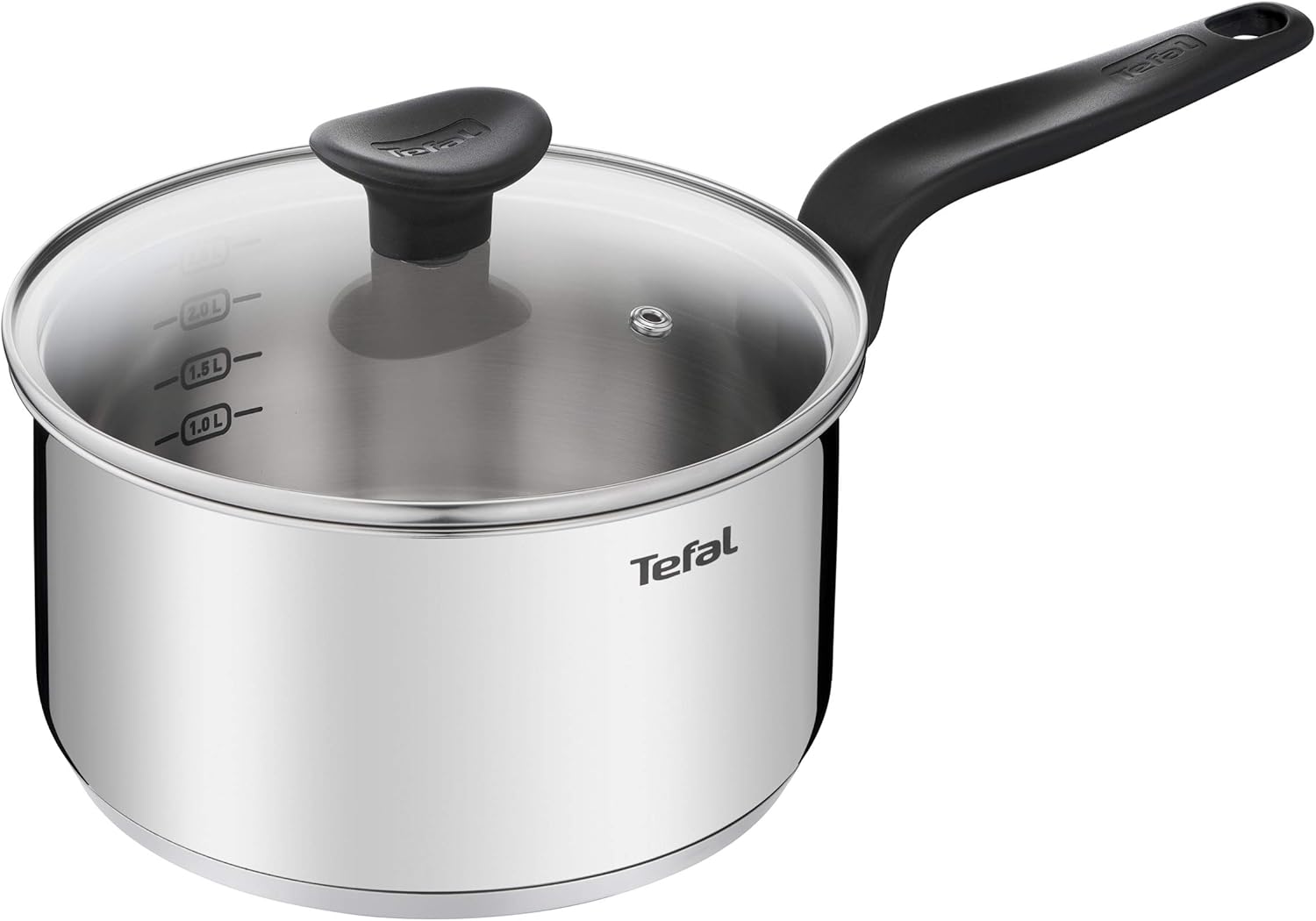 Tefal - Primary - casserole inox 20 cm, 3 L, couvercle inclus