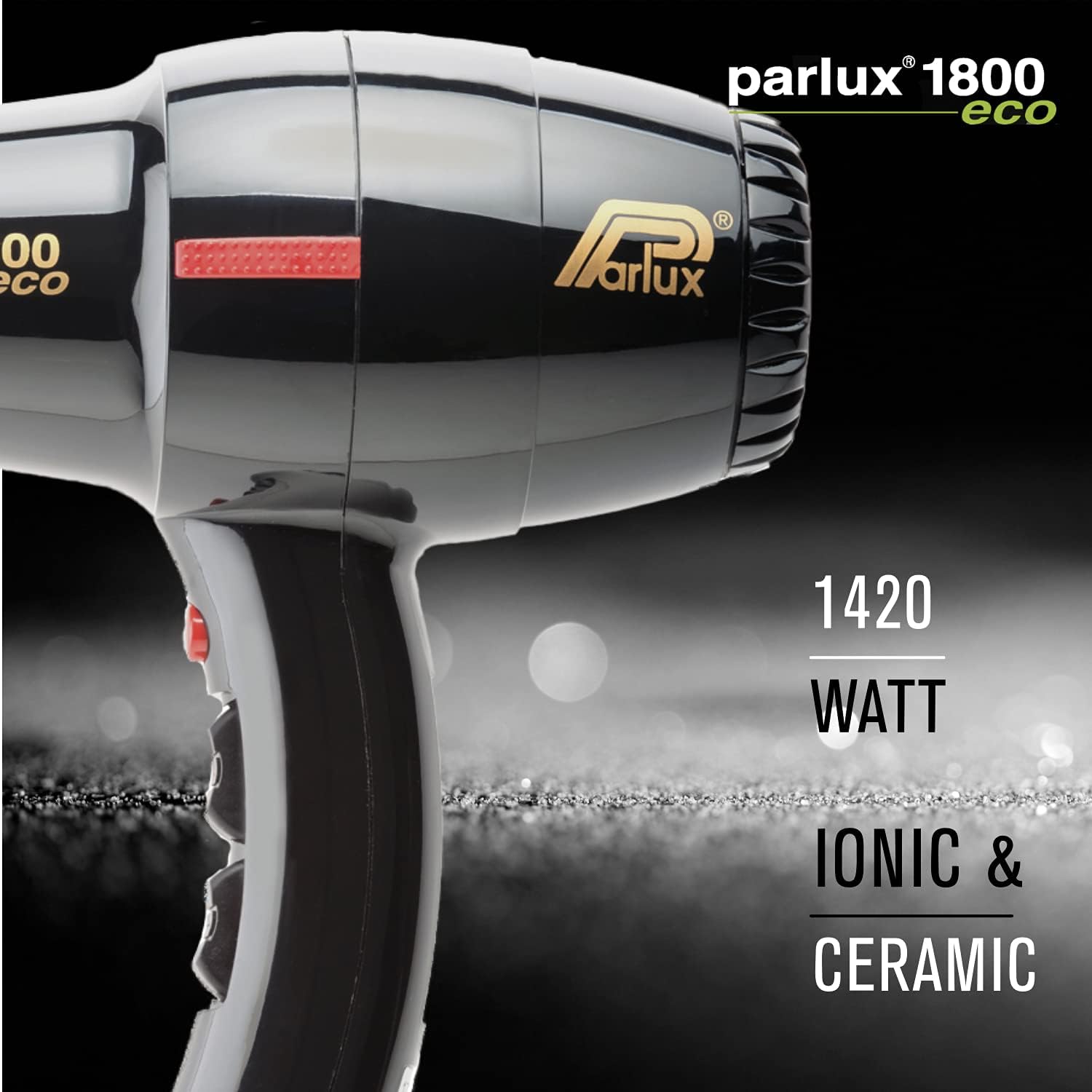 Parlux - Sèche-cheveux 1800W - format compact - technologie ionique