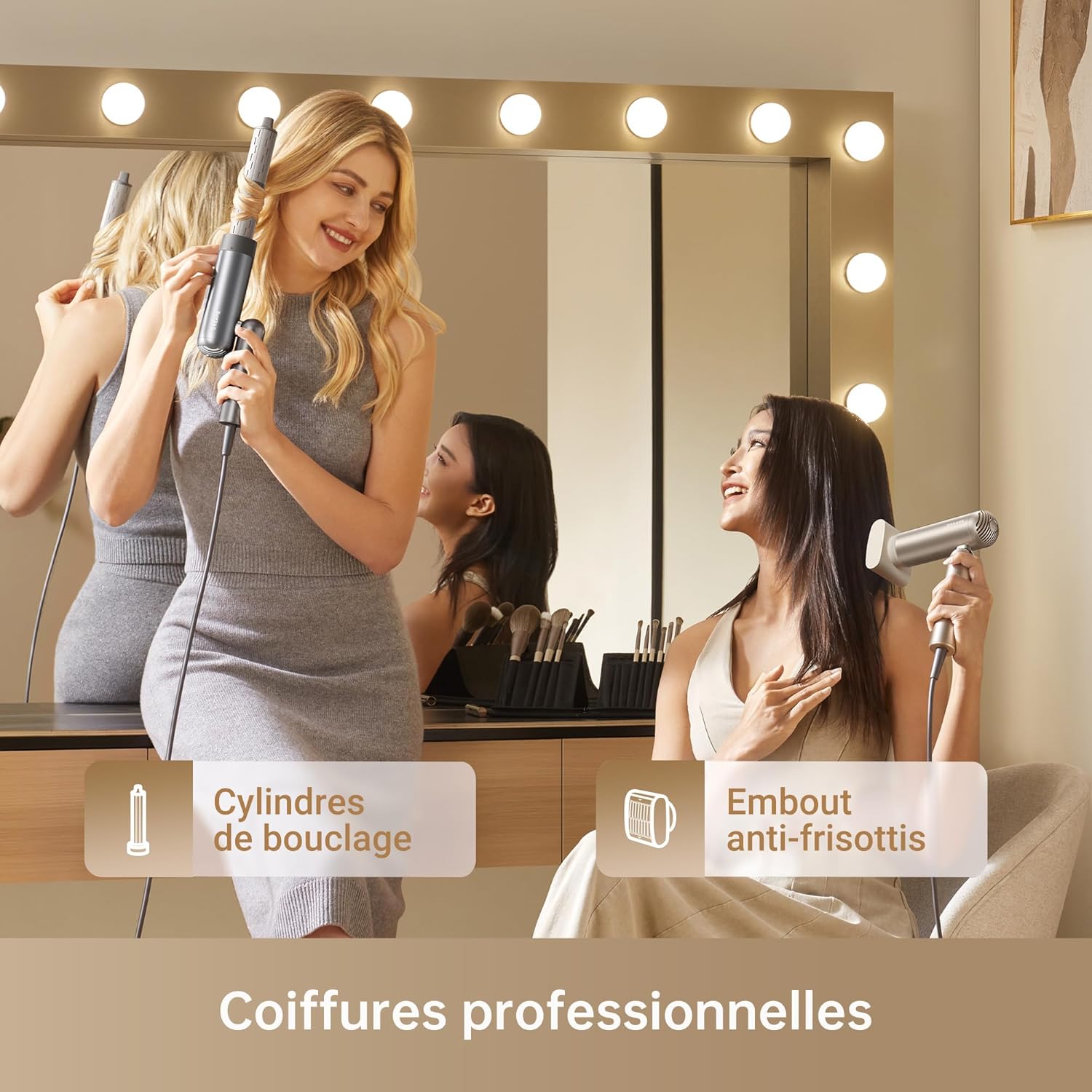 Dreame - Pocket Neo - 300g, moteur 110000 tr/min, ions négatifs, séchage rapide