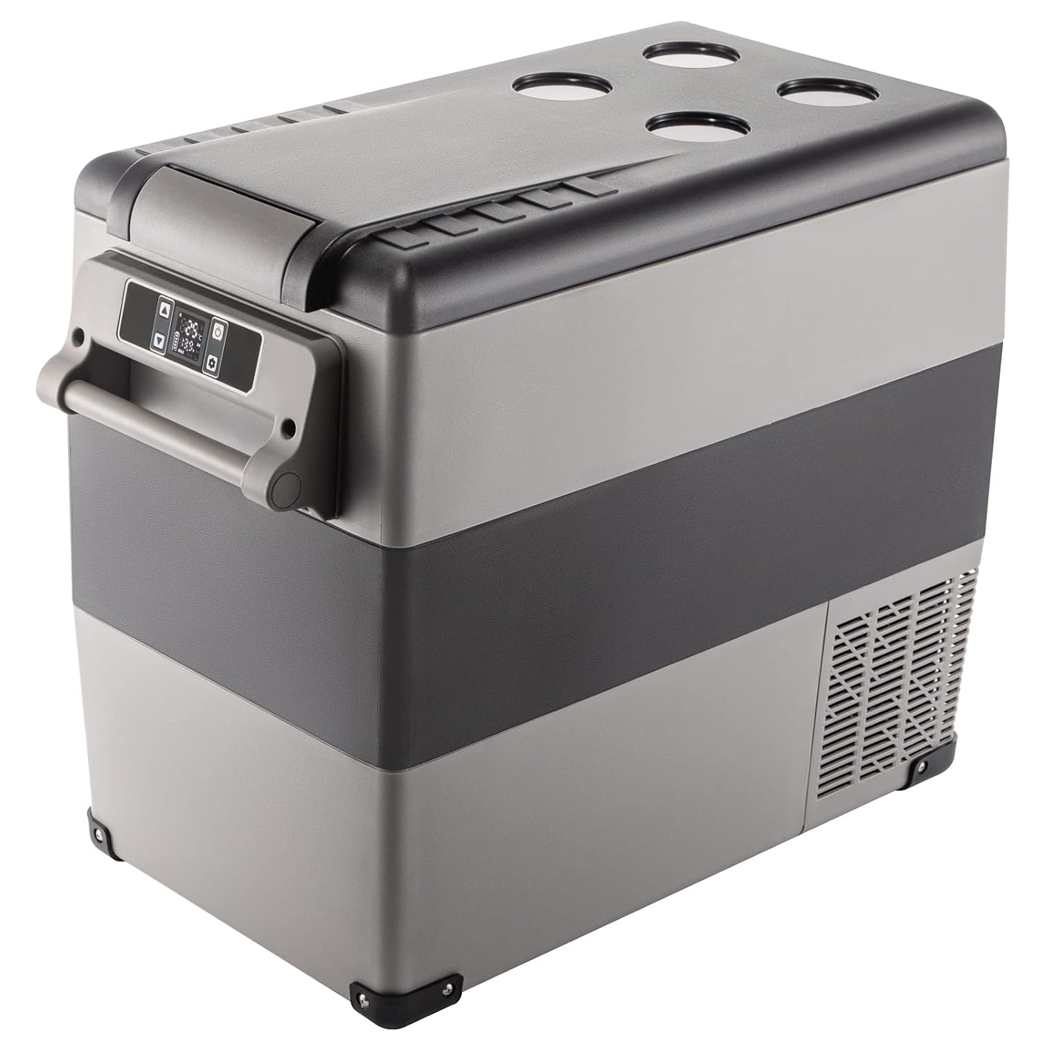 VEVOR - Mini Frigo Série Portable - 69x34.5x52.4cm - Silencieux, -20 à 20°C, 55L, panneau numérique, 220V/maison/voiture