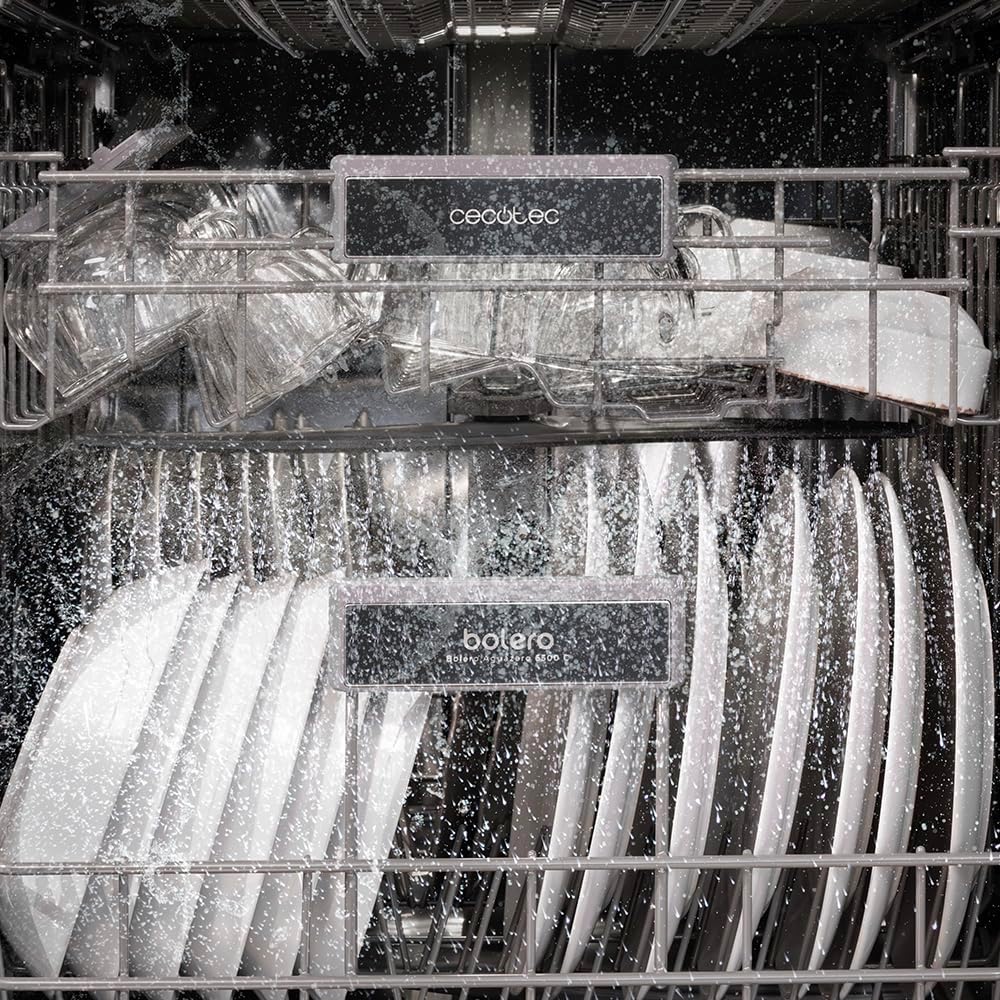 Cecotec - Bolero Aguazero 6500 C - 60cm - 15 couverts, 6 programmes, Inverter