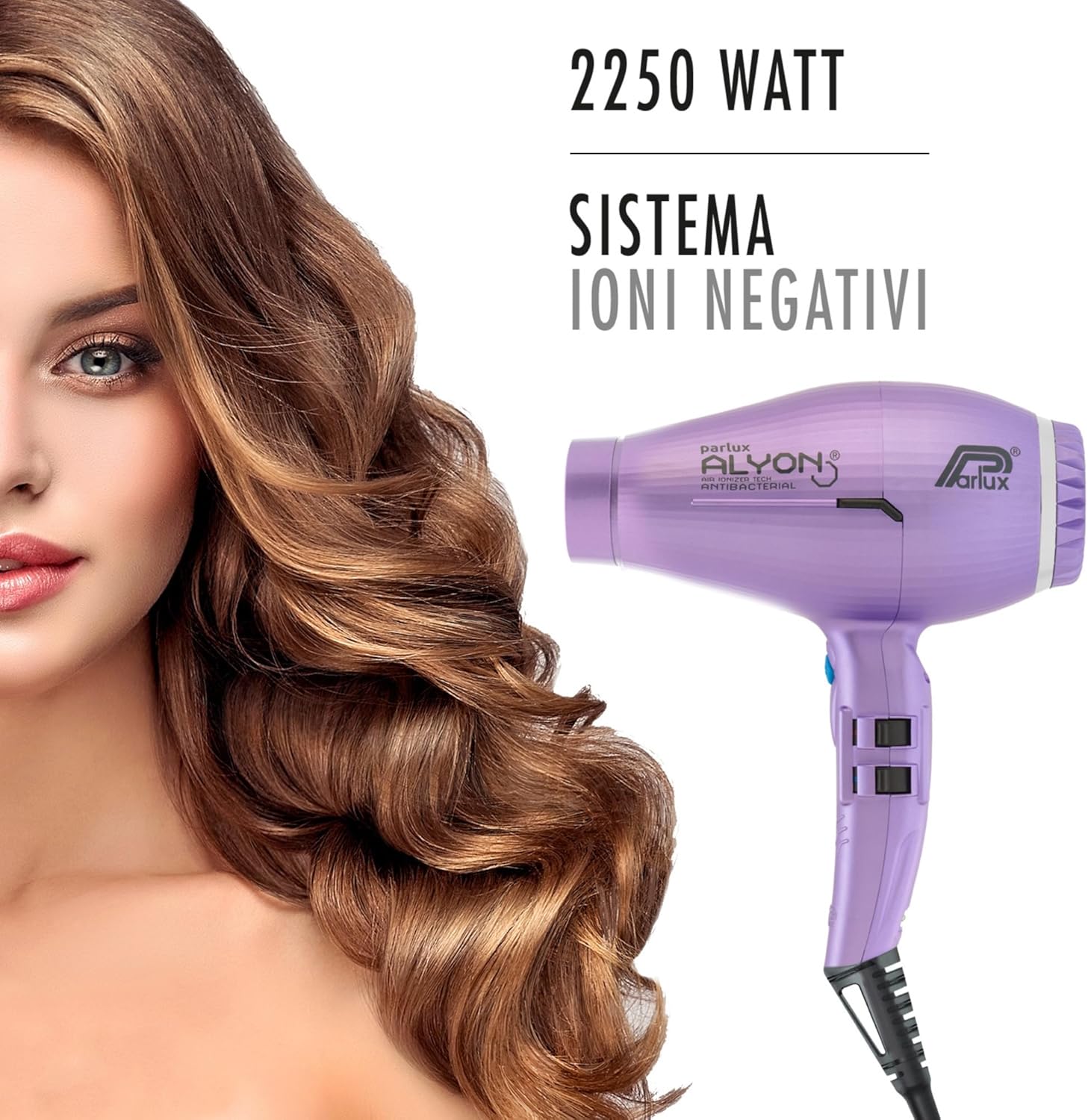 Parlux – Alyon Special Edition – compact, ions négatifs, léger et puissant