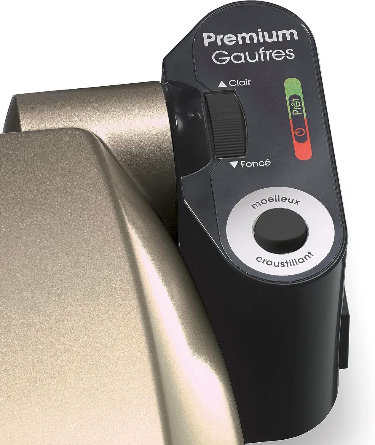 LAGRANGE - Gaufrier Premium - 1200W, plaques amovibles, réversible, nettoyage facile - 019122