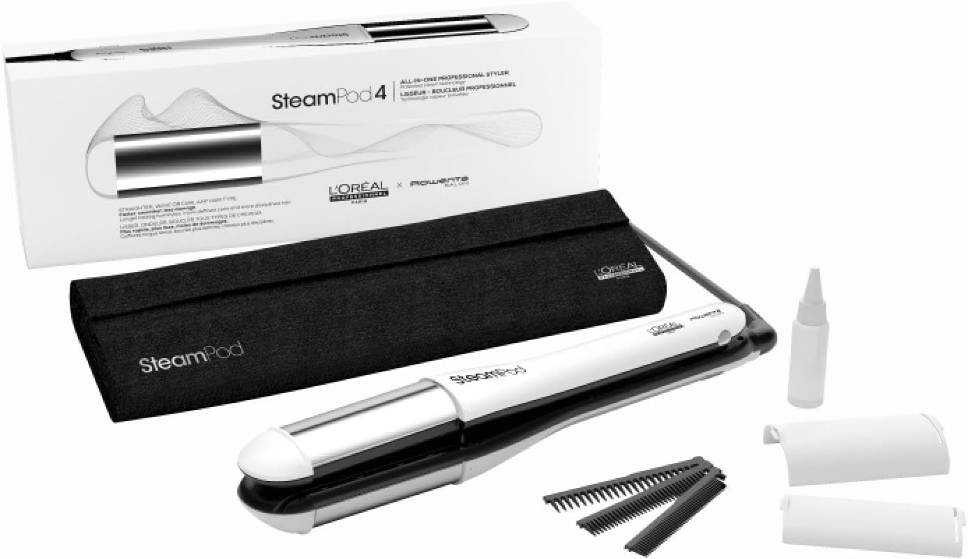 L'OREAL Professionnel - SteamPod 4 - lisseur vapeur breveté, tous types de cheveux