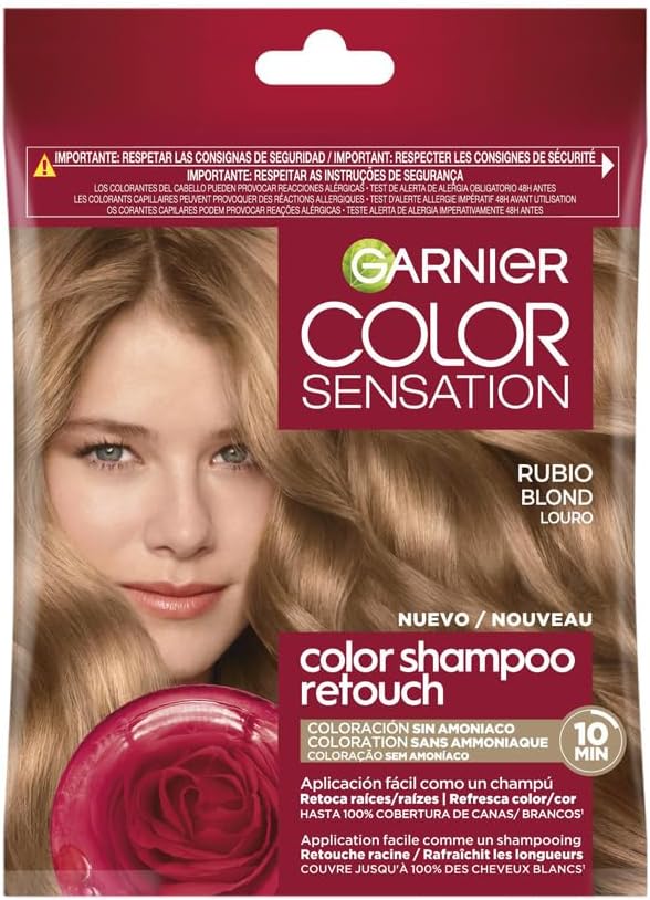 Garnier - Color Shampoo Retouch - semi-permanent blond - couvrance cheveux blancs